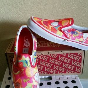 Girls vans- new in box